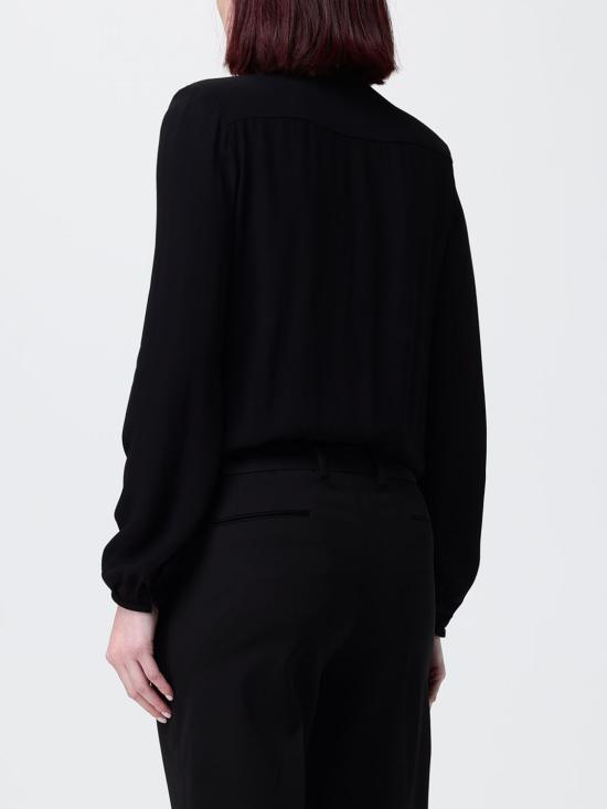 26SS 엘리자베타프랜치 긴팔 티셔츠 CB00762E2 110 Black - ELISABETTA FRANCHI