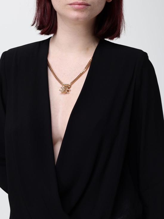 26SS 엘리자베타프랜치 긴팔 티셔츠 CB00762E2 110 Black - ELISABETTA FRANCHI