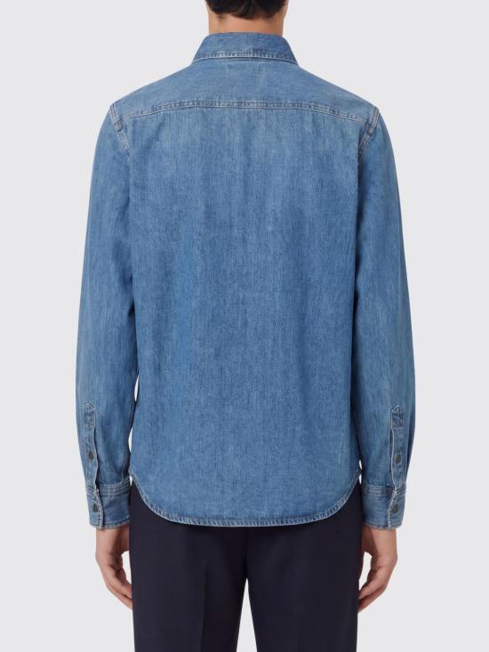 26SS 아미 데님 데님 셔츠 USH786DE0056 480 Blue - AMI