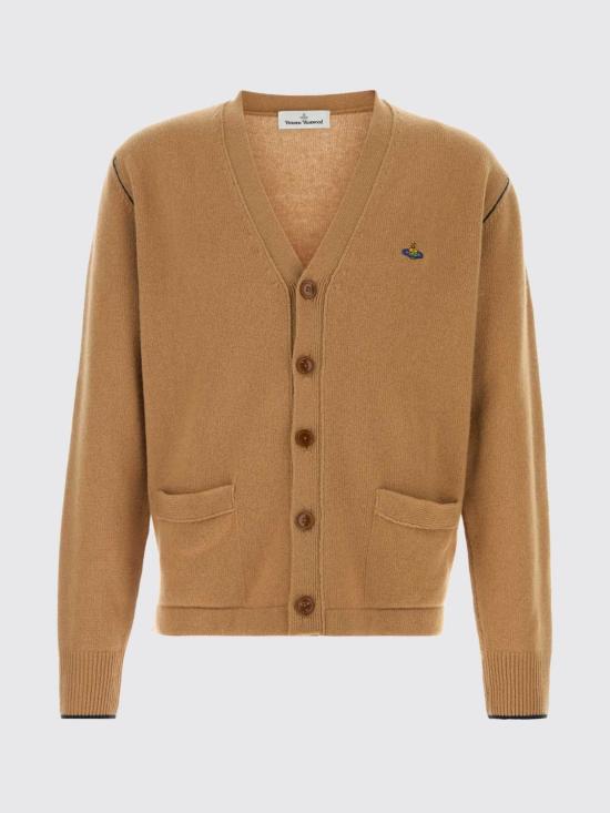 26SS 비비안웨스트우드 스웨터 2701002VY0018 C407 Camel - VIVIENNE WESTWOOD