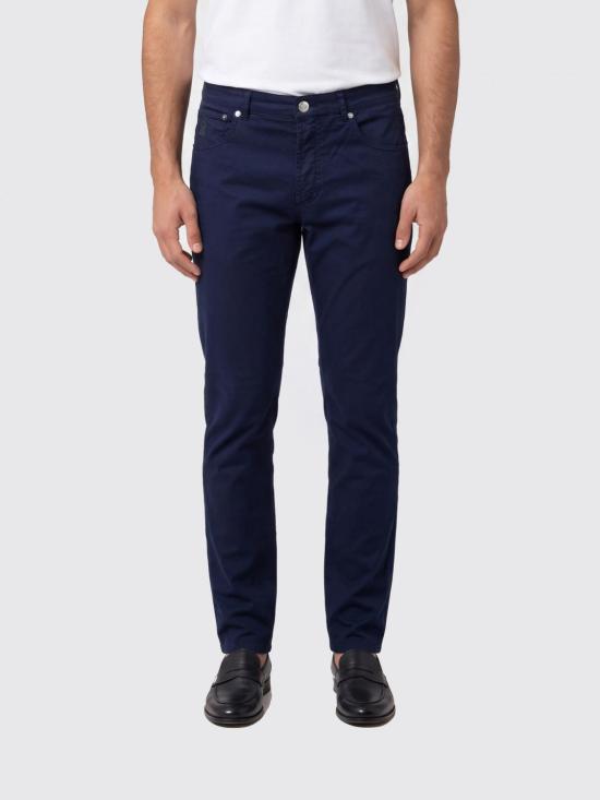 26SS 브루넬로 쿠치넬리 스트레이트 팬츠 M289LI1780 C2517 Blue