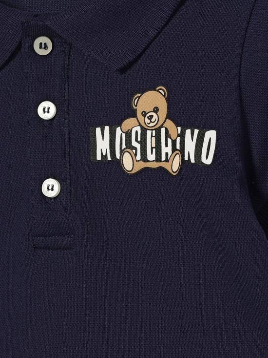 26SS [키즈] 모스키노 풀오버 MUM04JLFA09 40016 Blue - MOSCHINO