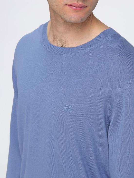 26SS 에트로 스웨터 MRKF0096AQ408 B0068 Gnawed Blue - ETRO