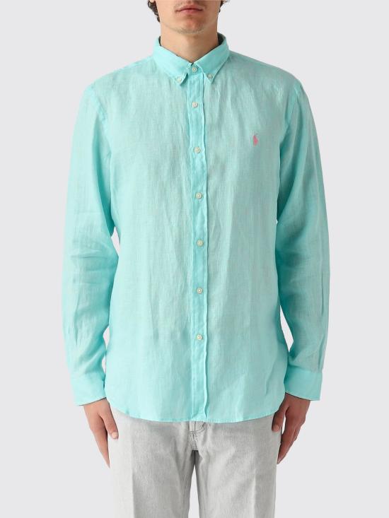 26SS 폴로 랄프로렌 셔츠 710968915 501 Green