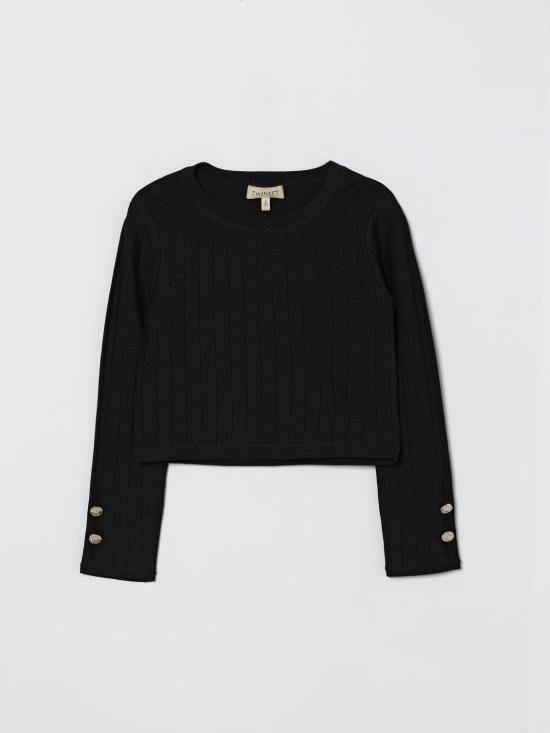 26SS [키즈] 트윈셋 티셔츠 261GJ3Q23 00006 Black