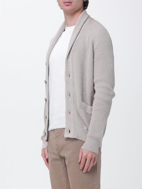 26SS 브루넬로 쿠치넬리 잉글리시 립 래글런 가디건 MNI708606 C2438 Yellow Cream - BRUNELLO CUCINELLI