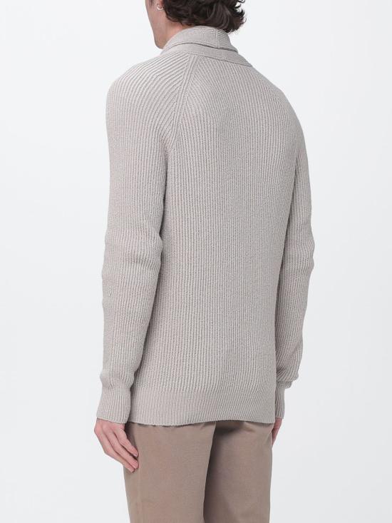 26SS 브루넬로 쿠치넬리 잉글리시 립 래글런 가디건 MNI708606 C2438 Yellow Cream - BRUNELLO CUCINELLI