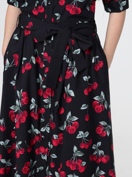 26SS 트윈셋 롱 스커트 261TT2594 13502 Black - TWINSET