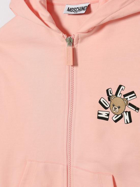 26SS [키즈] 모스키노 자켓 HUF09TLCA19 50209 Pink - MOSCHINO