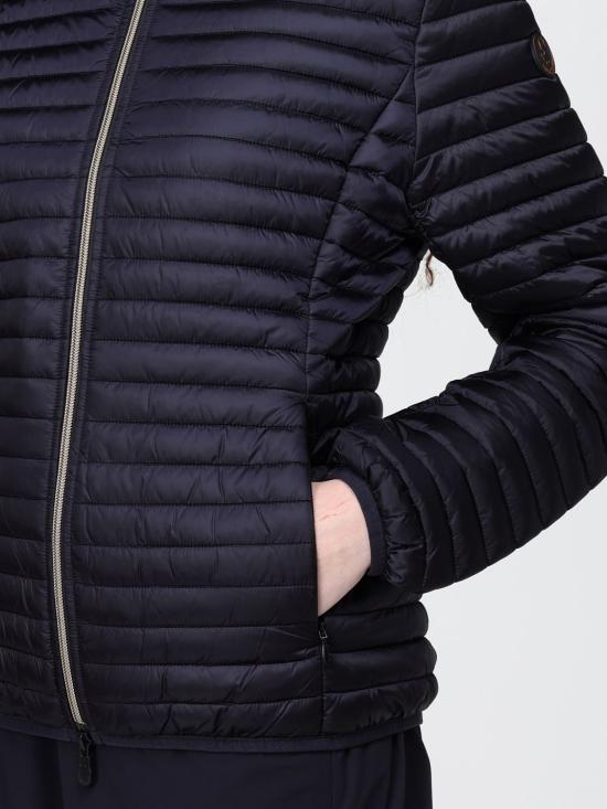 26SS 세이브더덕 자켓 D33620WIRIS22 10000 Black - SAVE THE DUCK