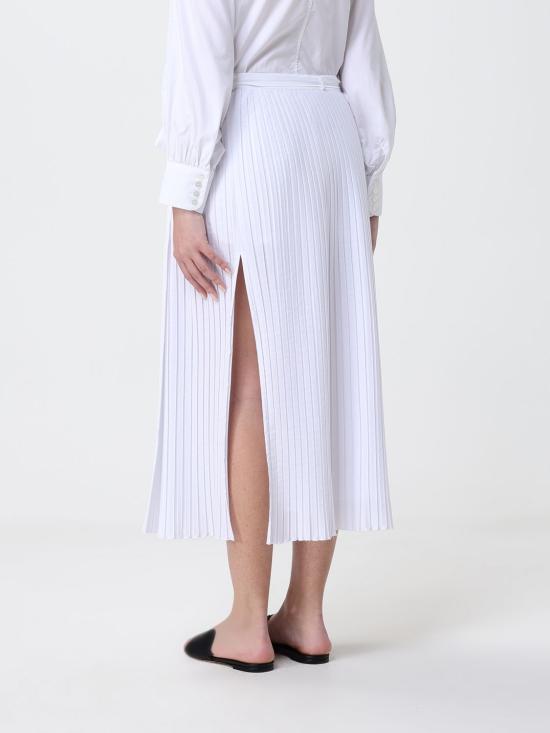 26SS 바레나 롱 스커트 GND55464162 510 White - BARENA