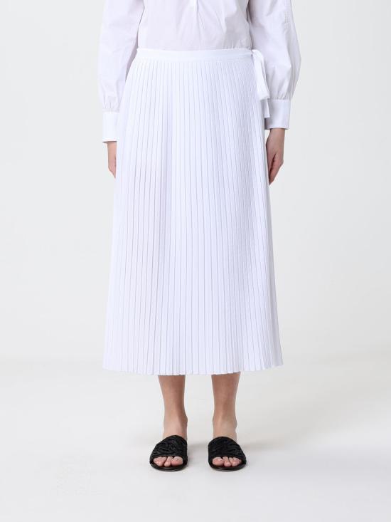 26SS 바레나 롱 스커트 GND55464162 510 White