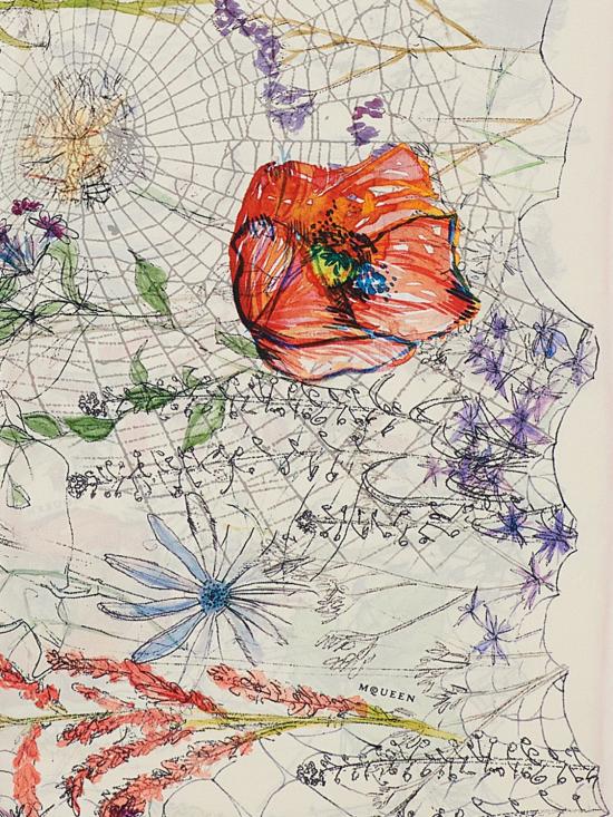 26SS 알렉산더 맥퀸 머플러/스카프 8585293001Q 9274 Multicolor - ALEXANDER MCQUEEN