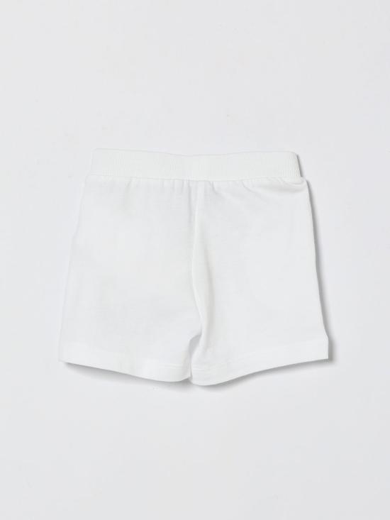 26SS [키즈] 모스키노 쇼츠/버뮤다 MUQ01ULAA17 10101 White - MOSCHINO