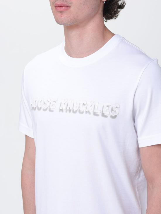 26SS 무스너클 반팔 티셔츠 M16MT707 891 Milk - MOOSE KNUCKLES
