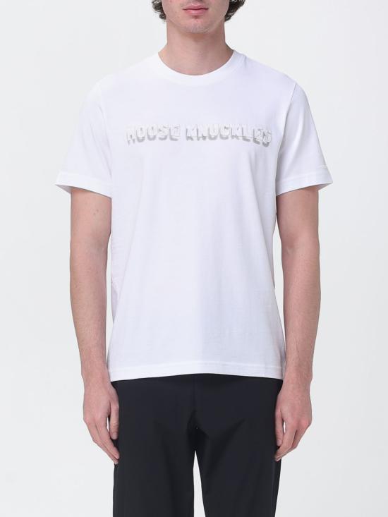 26SS 무스너클 반팔 티셔츠 M16MT707 891 Milk