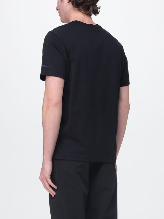 26SS 무스너클 반팔 티셔츠 M15MT777 292 Black - MOOSE KNUCKLES