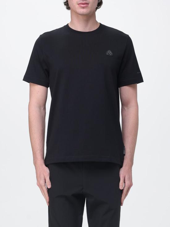 26SS 무스너클 반팔 티셔츠 M15MT777 292 Black