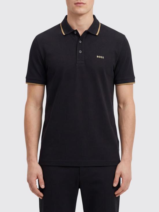 26SS 보스 폴로 티셔츠 50494697 003 Black