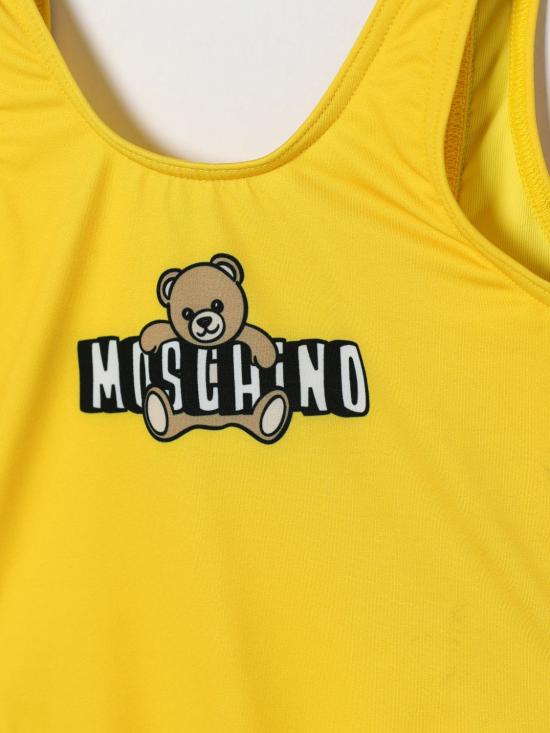 26SS [키즈] 모스키노 스윔팬츠 M2L00ALKA11 50577 Yellow - MOSCHINO