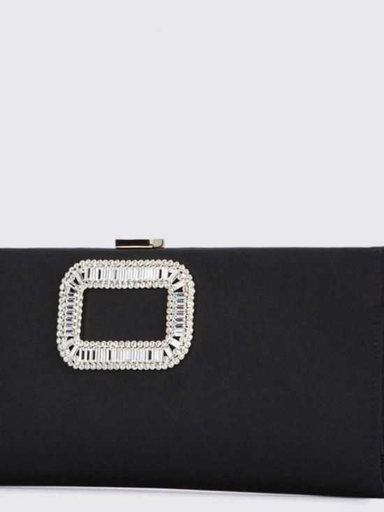 26SS 로저비비에 클러치/파우치 RBWABDD0220RS0 999 Black - ROGER VIVIER