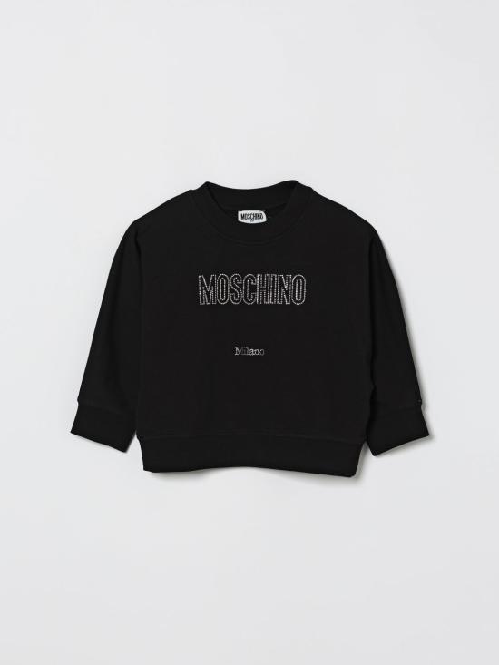 26SS [키즈] 모스키노 티셔츠 HDF06PLDA25 60100 Black