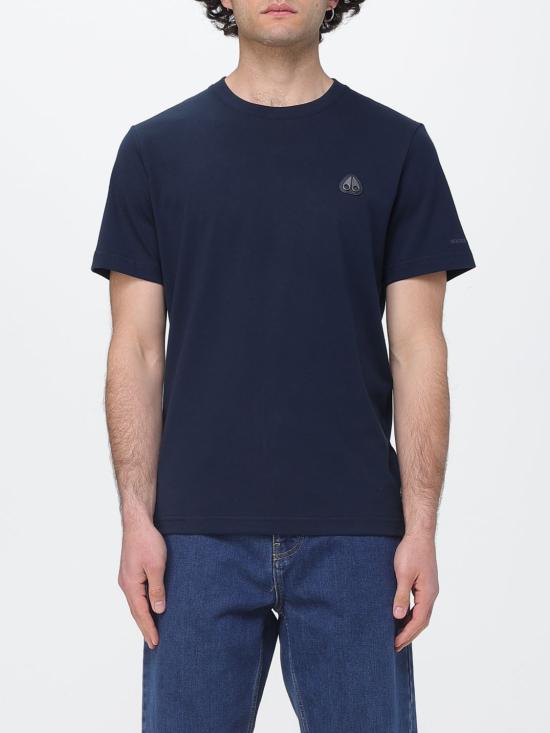 26SS 무스너클 반팔 티셔츠 M15MT777 833 Navy