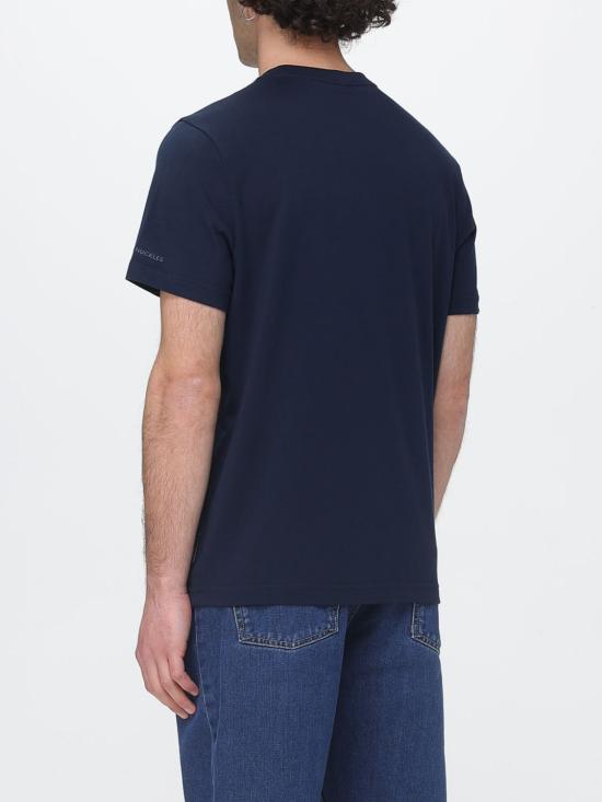 26SS 무스너클 반팔 티셔츠 M15MT777 833 Navy - MOOSE KNUCKLES