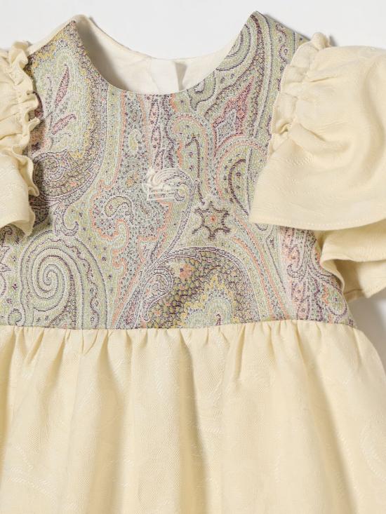 26SS [키즈] 에트로 점프수트 GY1011I0308 105 White - ETRO