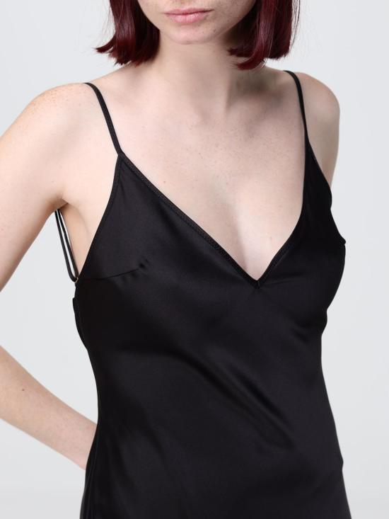 26SS 엘리자베타프랜치 롱 원피스 ABR3462E2 110 Black - ELISABETTA FRANCHI