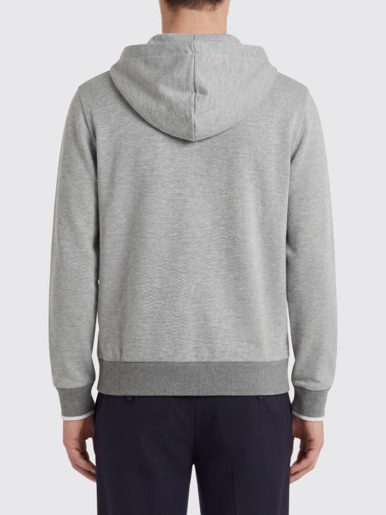 26SS 브리오니 후드 티셔츠 UJNL0LPA611 1800 Grey - BRIONI