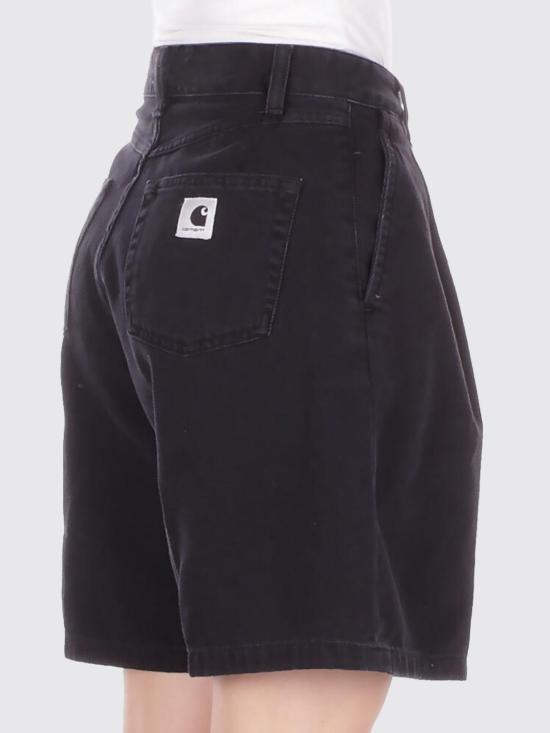 26SS 칼하트 WIP 숏팬츠 I033345 8906 Black - CARHARTT WIP