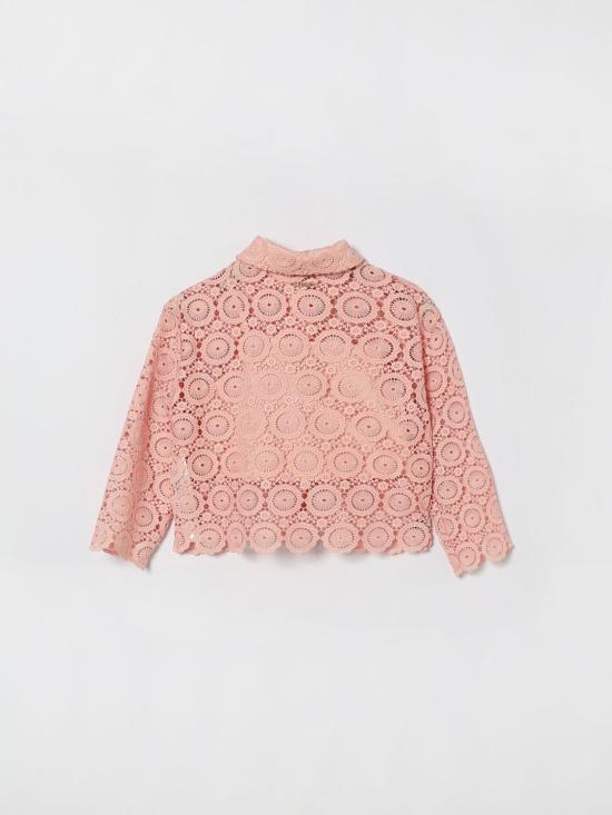 26SS [키즈] 트윈셋 셔츠 261GJ2Q25 10021 Pink - TWINSET