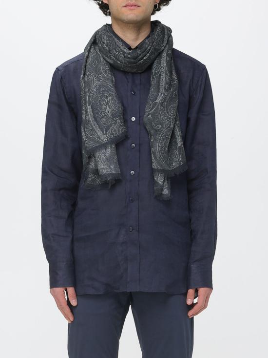 26SS 에트로 머플러/스카프 MATA0007AK318 X0815 Black - ETRO