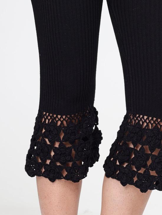 26SS 가니 팬츠 A1080122 099 Black - GANNI