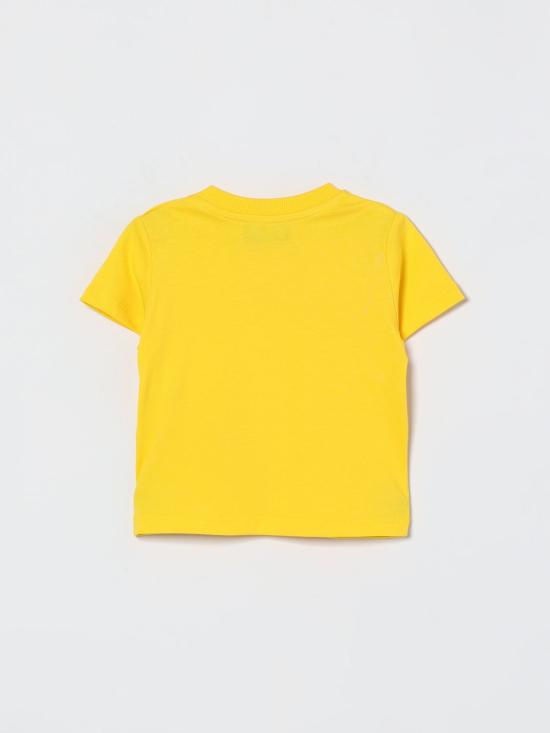 26SS [키즈] 모스키노 티셔츠 MUM04OLAA24 50577 Yellow - MOSCHINO