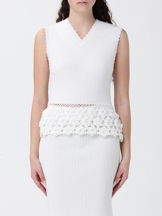 26SS 가니 민소매 티셔츠 A1070251 135 White