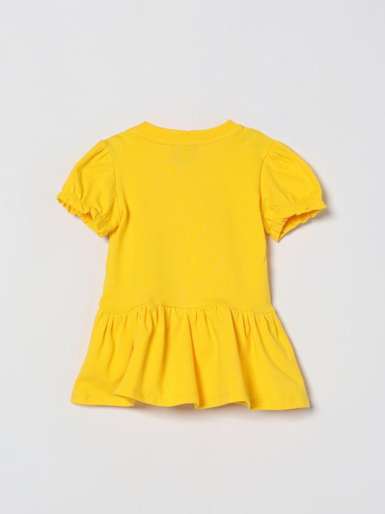 26SS [키즈] 모스키노 점프수트 MAV0C7LBA00 50577 Yellow - MOSCHINO