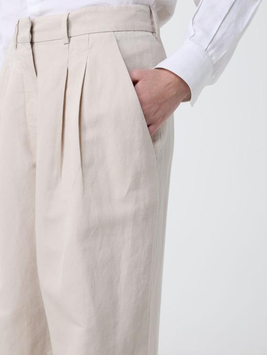 26SS 피티토리노 팬츠 VLFKZ00STDPU38L 0015 Yellow Cream - PT TORINO