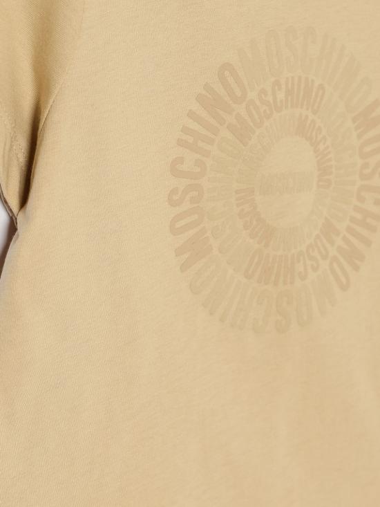 26SS [키즈] 모스키노 티셔츠 HXM058LAA02 20829 Cream - MOSCHINO