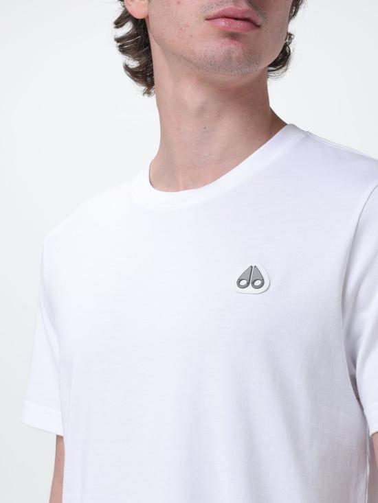 26SS 무스너클 반팔 티셔츠 M15MT777 160 White - MOOSE KNUCKLES