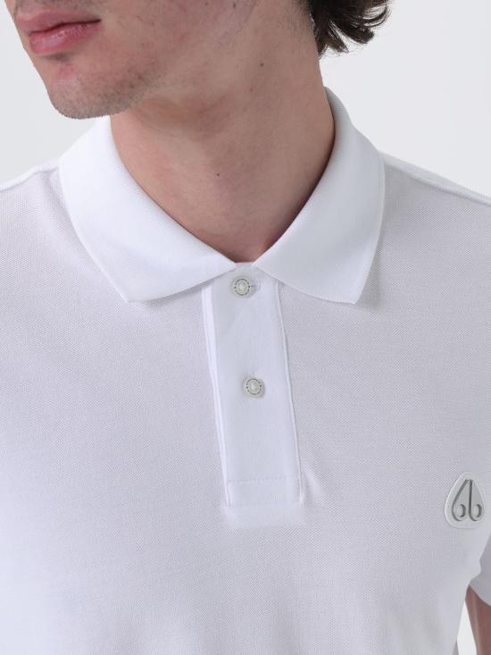 26SS 무스너클 폴로 티셔츠 M34MT712 160 White - MOOSE KNUCKLES