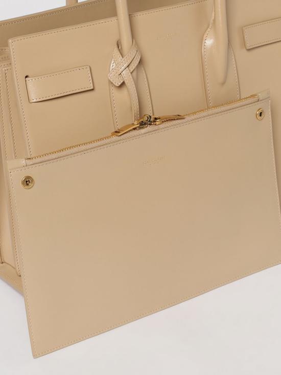 26SS 생로랑 스무스 레더 클래식 삭 드 주르 스몰 37829902G9W 9295 Beige - SAINT LAURENT