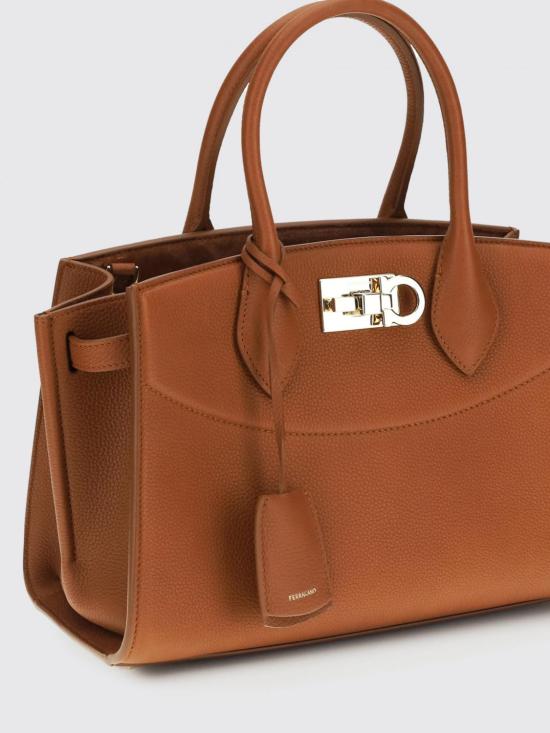 26SS 살바토레 페라가모 토트백 786168 003 Brown - SALVATORE FERRAGAMO