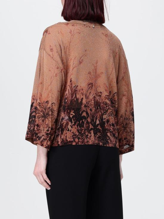 26SS 리우조 긴팔 티셔츠 CA6355MA71N P9655 Leather - LIU JO