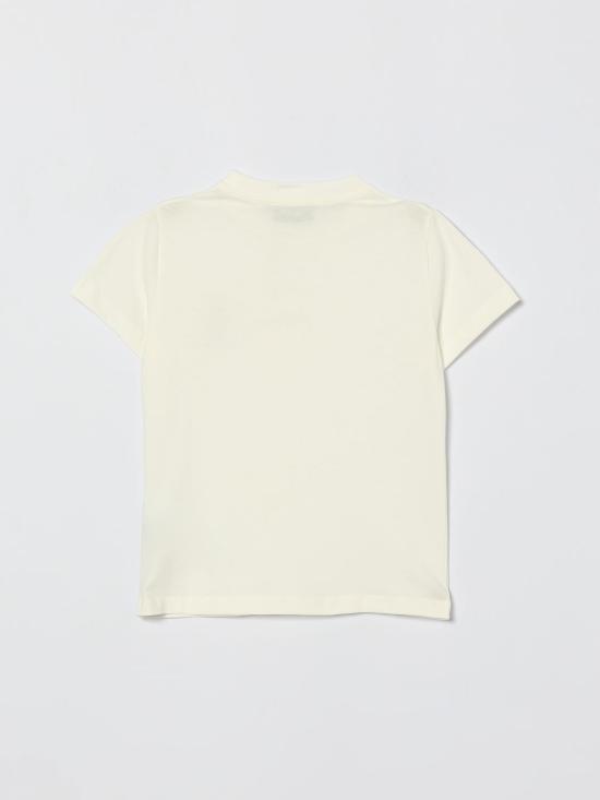 26SS [키즈] 모스키노 티셔츠 HUM05TLAA02 10063 White - MOSCHINO