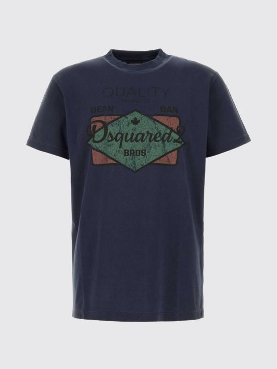 26SS 디스퀘어드2 반팔 티셔츠 S71GD1659D20049 470 Navy - DSQUARED2