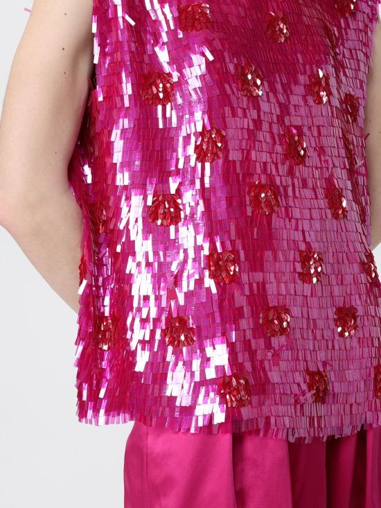 26SS 드리스 반 노튼 민소매 티셔츠 2610107283383 304 Pink - DRIES VAN NOTEN