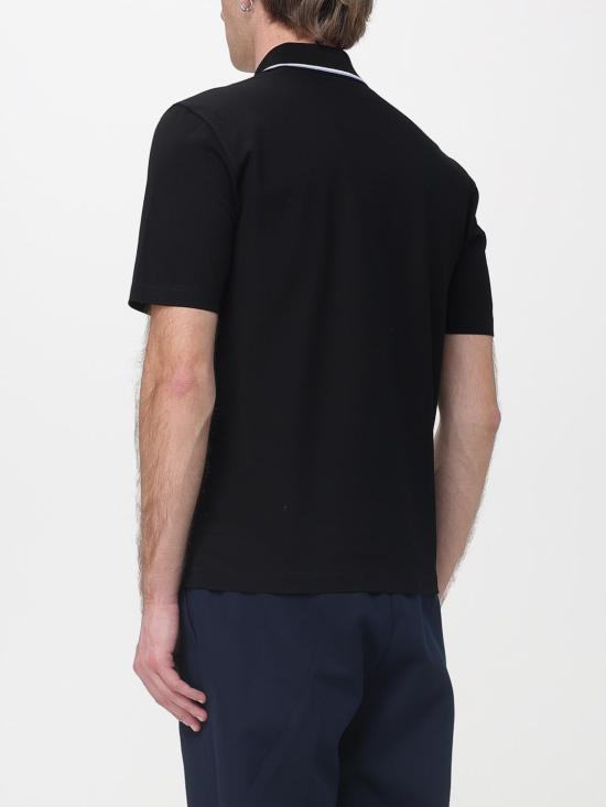 26SS 살바토레 페라가모 폴로 티셔츠 790958 002 Black - SALVATORE FERRAGAMO