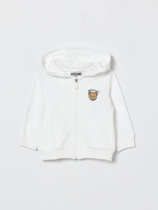 26SS [키즈] 모스키노 풀오버 MUF067LCA19 10101 White